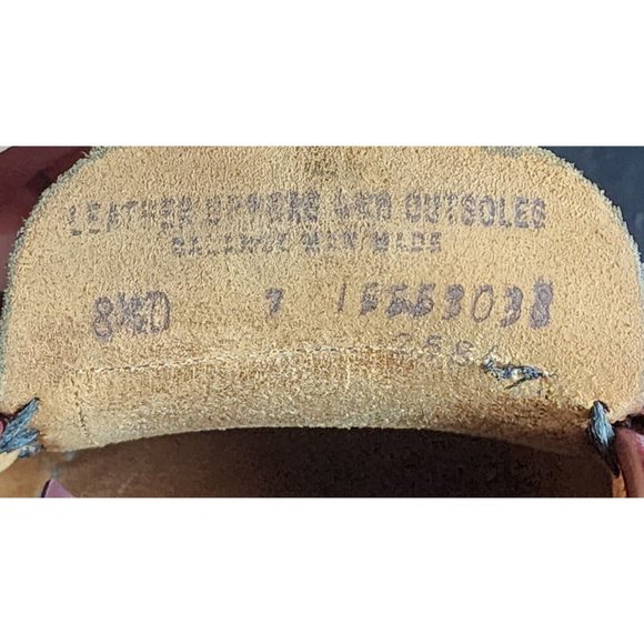 Hanover Handsewn Men's Cordovan Slip On Penny Loafers Made in USA Size 8.5D - Picture 10 of 11